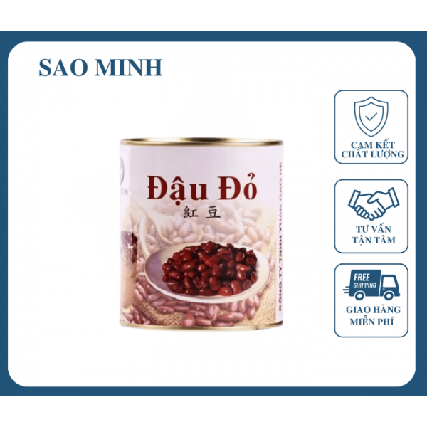 Đậu Đỏ Đóng Lon Yuan Gao He 860Gr